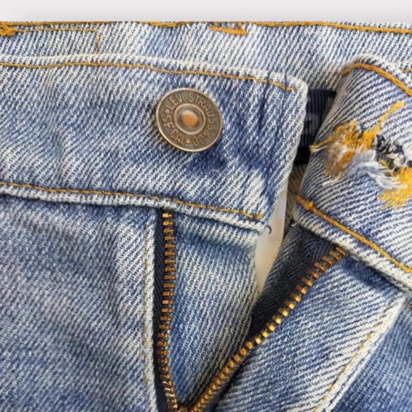RARE!! History Repeats By Michele Rossi, Reworked Vintage Levi’s, Size S - Picture 6 of 16
